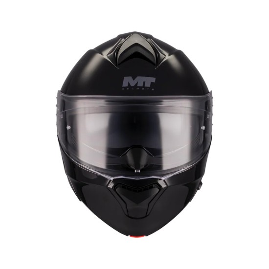 Casco modulare Genesis SV Pure A1 Gloss Black MT Helmets