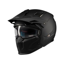 Casque Streetfighter SV Pure A1 Noir mat MT Helmets