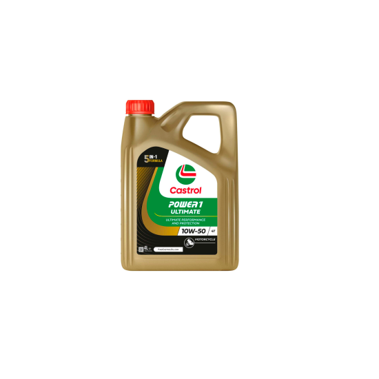 Huile moteur 2T/4T 10W50 4L Castrol Power 1 Racing