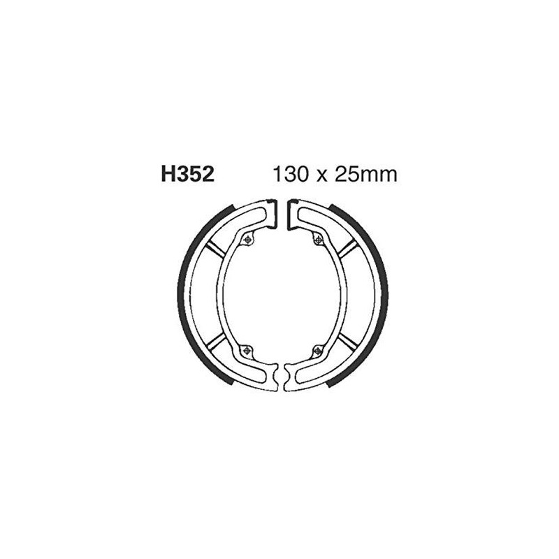 EBC brake shoes Honda PCX 125