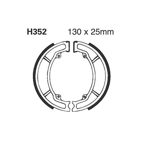 EBC brake shoes Honda PCX 125