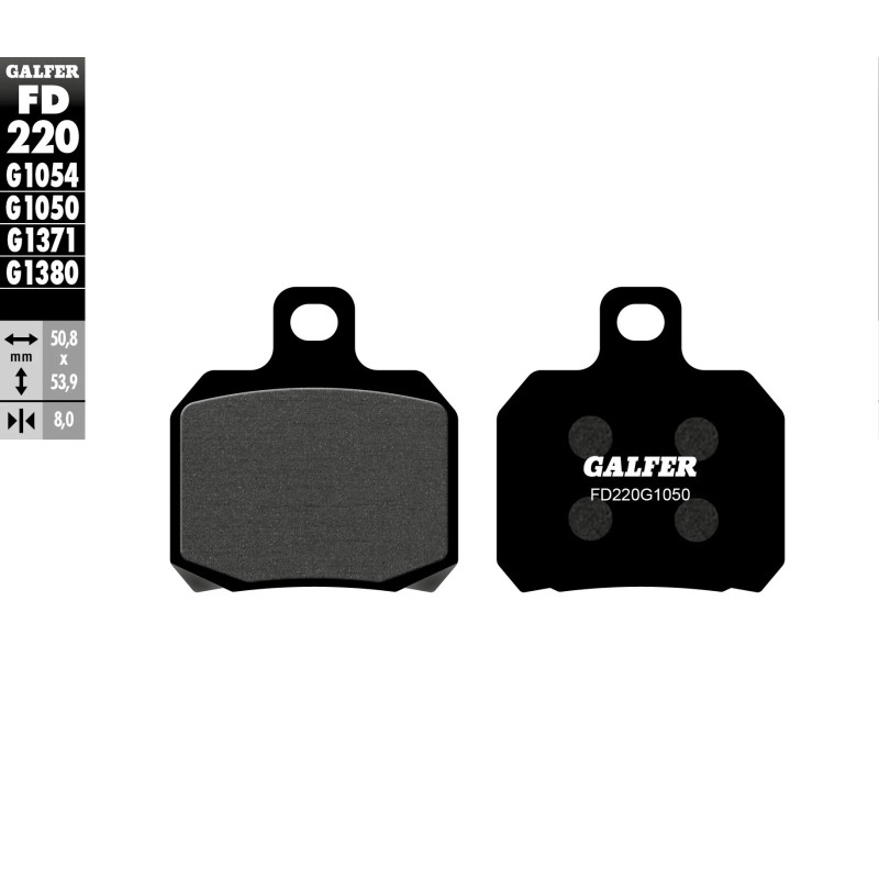 Plaquettes de frein Galfer Aprilia RS 50