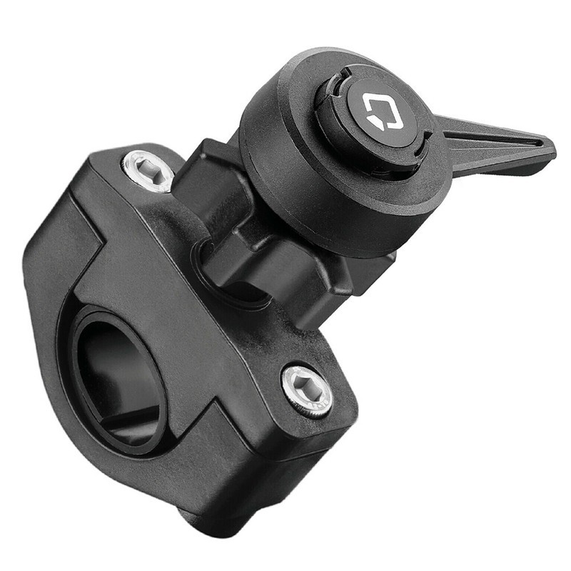Optiline handlebar-mounted mobile phone holder