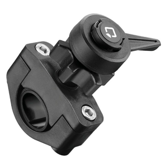 Optiline handlebar-mounted mobile phone holder