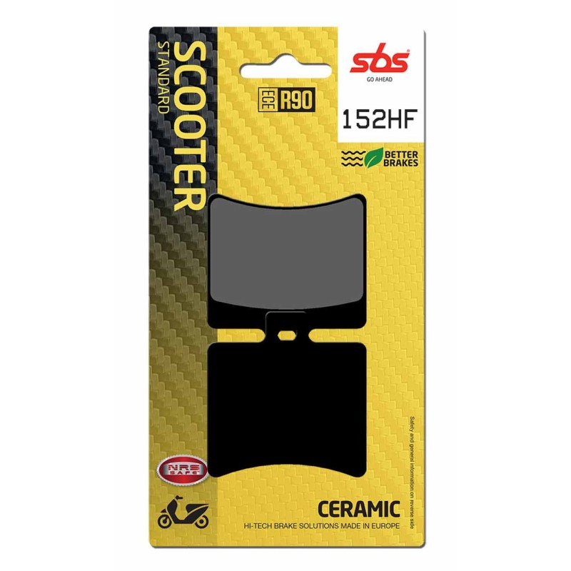 Pastilla de freno SBS P152-HF