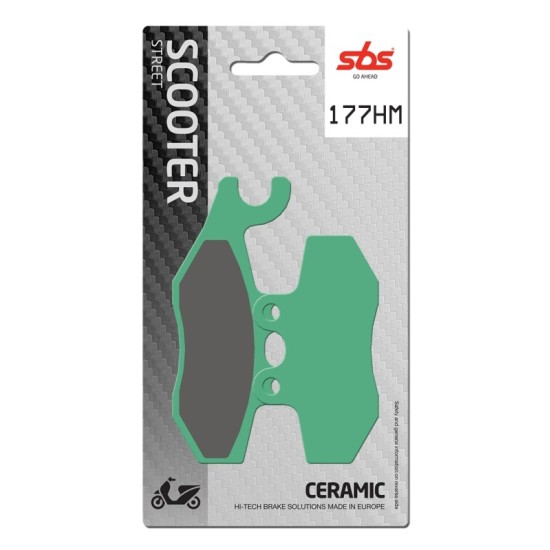 Pastilla de freno SBS P177-HM