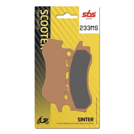 Pastilla de freno SBS P233-MS