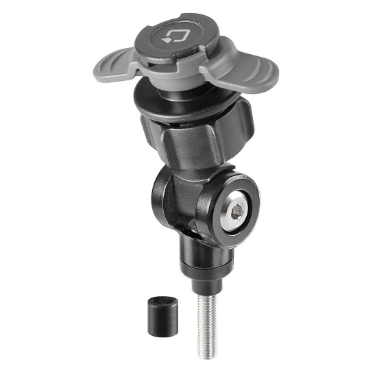 Optiline mobile phone holder with handlebar attachment