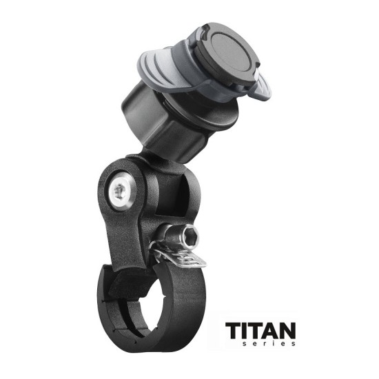 Optiline handlebar-mounted mobile phone holder