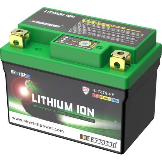 Lithium battery Skyrich LITZ7S (Waterproof + charge indicator)