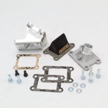 Italkit Derbi Variant 24mm nozzle and reed valve box
