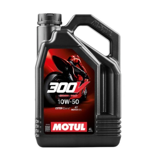 Huile moteur Motul 300v 10W50 4L Factory Line