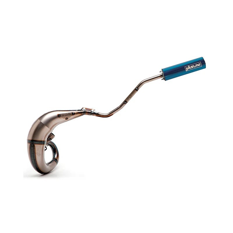 Yasuni Cross exhaust for Beta rrt/ Rieju MRX/ SMX 50 Blue