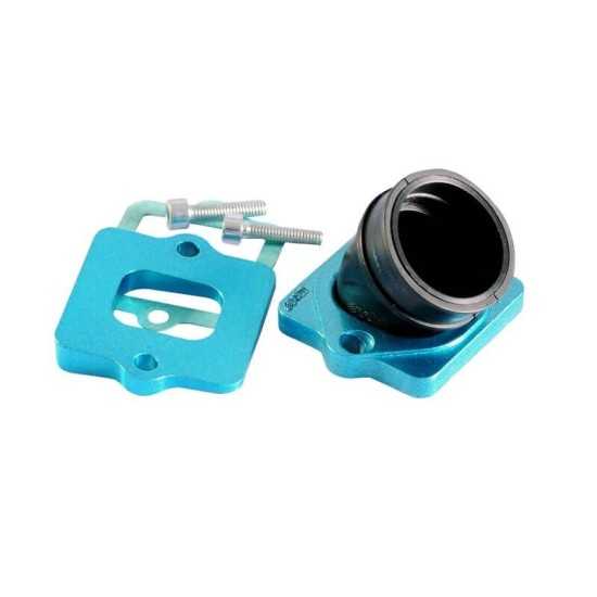 Tobera con alzador Polini Piaggio 360º conexión 35mm PWK Tobera con alzador Polini Piaggio 360º conexión 35mm PWK