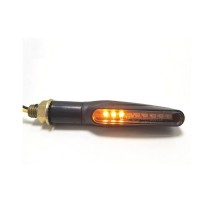Intermintentes led moto secuencial negro Homologado Intermintentes led moto secuencial negro Homologado