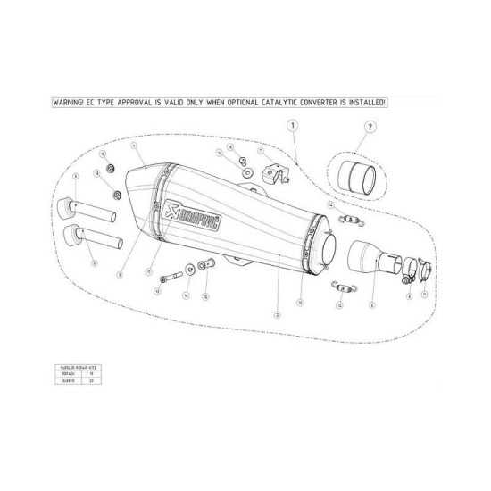Exhaust Piaggio X EVO 400 07-11 Akrapovic Exhaust Piaggio X EVO 400 07-11 Akrapovic