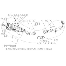 Exhaust Yamaha T-MAX 500 / 530  17- Akrapovic