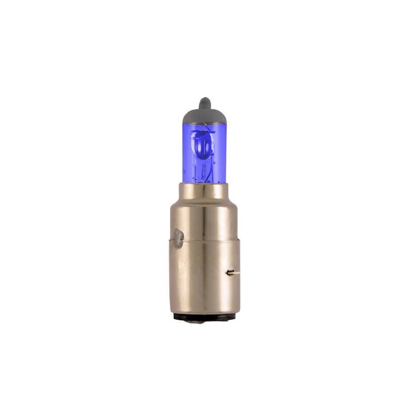 Lampadina alogena BA20D effetto xenon RMS