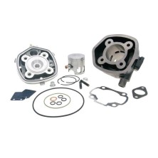 Kit Exhaust Team 4 y cilindro Minarelli horizontal 70cc Polini