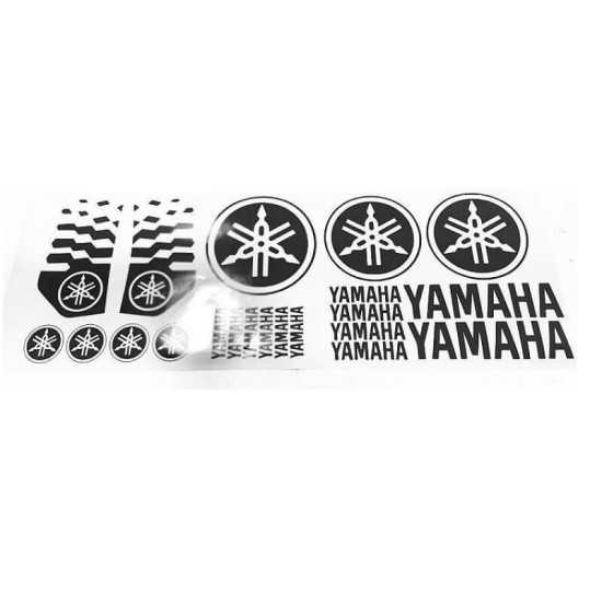 Pegatinas Yamaha Jog rosa flúor o negras Pegatinas Yamaha Jog rosa flúor o negras