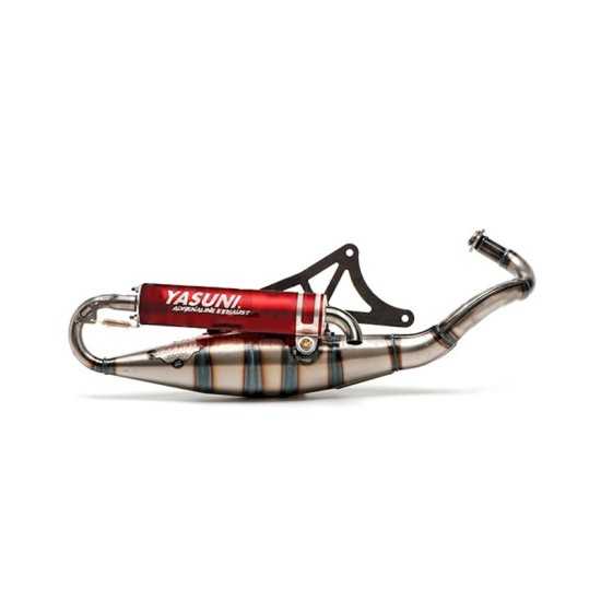 Exhaust Piaggio silenciador aluminio CE Yasuni R