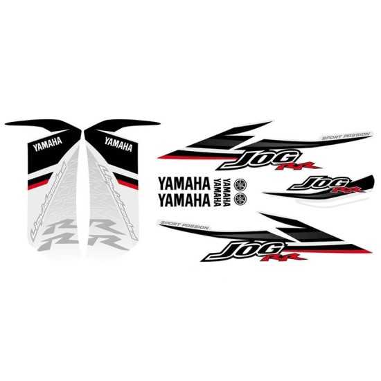 Pegatinas Yamaha Jog R / RR tipo original Blancas
