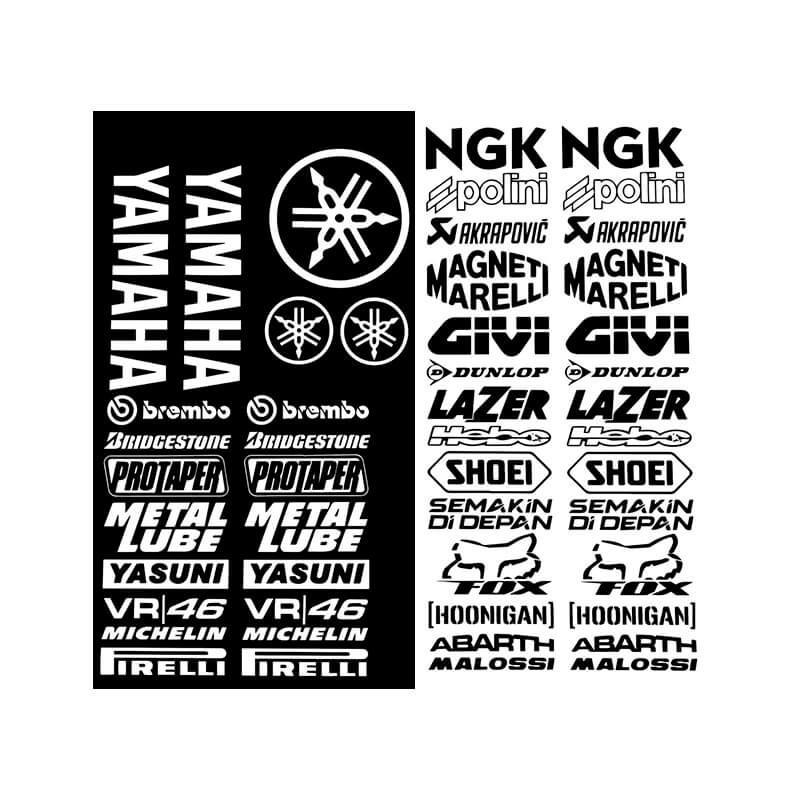 Multibrand stickers for Aerox / Jog R/RR