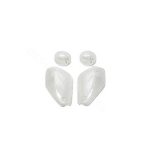 Jeu d'abat-jours intermittents TNT transparent Nitro / Aerox avant 99