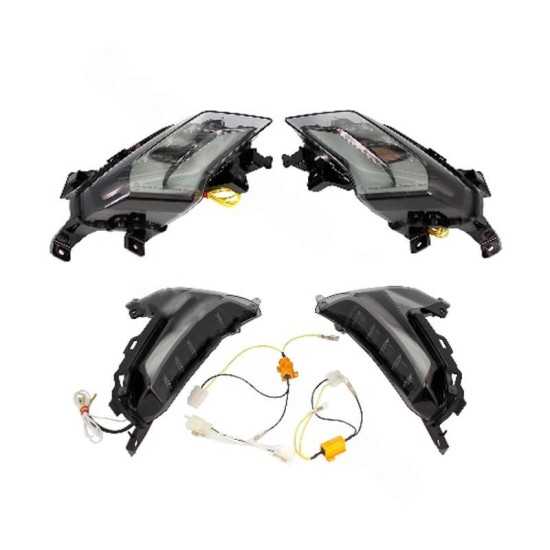 Intermitentes delanteros / trasero led Yamaha T-Max 530 a partir 2017 Homologado Intermitentes delanteros / trasero led Yamaha T-Max 530 a partir 2017 Homologado