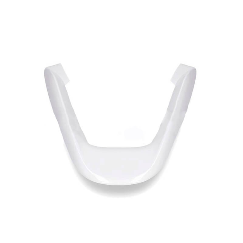Aileron arrière Yamaha Jog R / RR Blanc Allpro