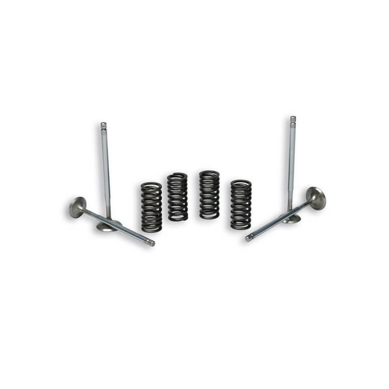 Soupapes Piaggio 125/250/300 Malossi pour culasse 4 soupapes