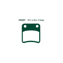 Front brake pads Daelim SJ Five 50 carbon