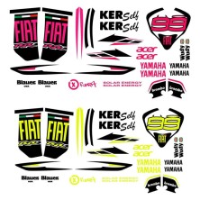 Jog R/RR Fiat Lorenzo Fluor stickers