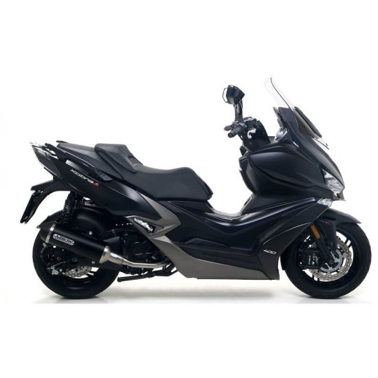 Silencieux d'échappement Arrow Urban Aluminium Dark Kymco XCITING 400i S