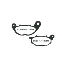 Front carbon brake pads Yamaha X-Max 125/300 from 2018