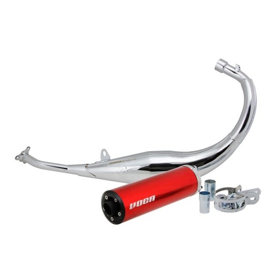 Exhaust Voca Chromed AM6 50/70 Approved