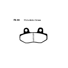 Front Brake Pads Peugeot Carbon