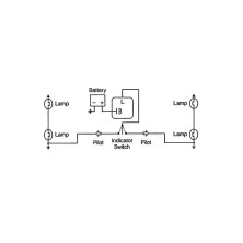 Relais clignotant 12V - 2 Pôles