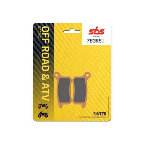 Pastillas de freno traseras KTM SX 65/85 SBS Evo Sinterizadas Pastillas de freno traseras KTM SX 65/85 SBS Evo Sinterizadas