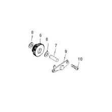 Arandela de piñón de arranque eléctrico Minarelli Horizontal Yamaha