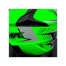 Casque Cross Enfant IMR Vert Fluor Taille M