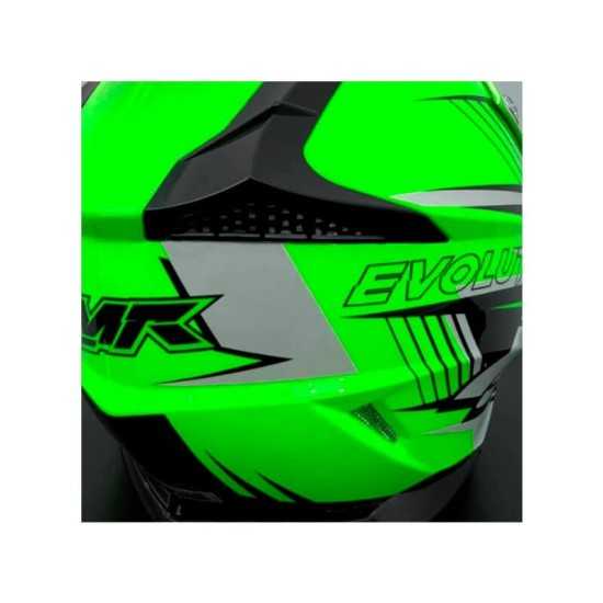 Casque Cross Enfant IMR Vert Fluor Taille M