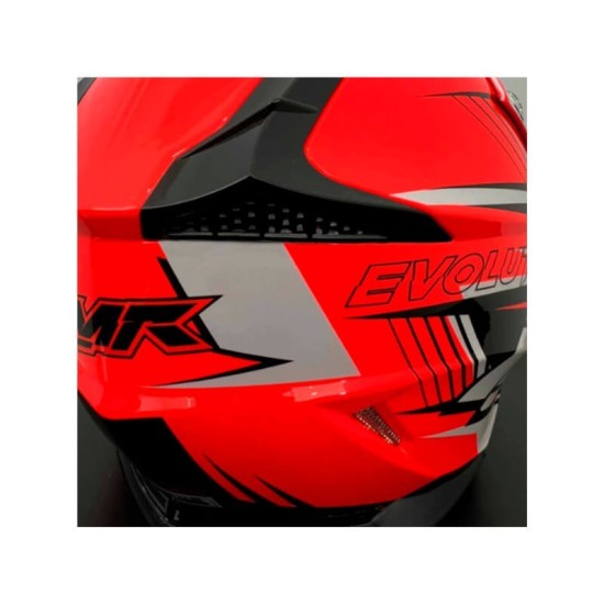 Casco Cross infantil IMR Rojo Talla L