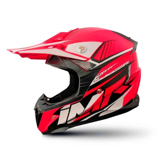 Casco Cross infantil IMR Rojo Talla L