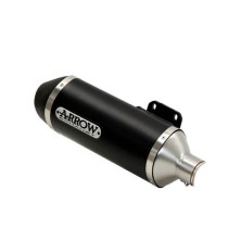 Silenciador homologado Aluminio Negro para Piaggio Medley 125-150 20-