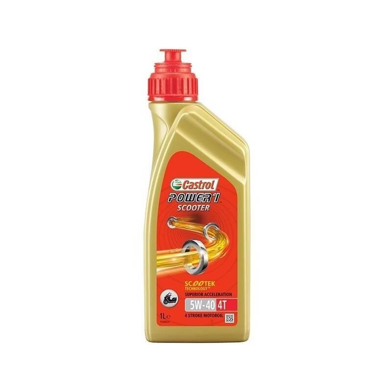 Aceite Castrol Power 1 Scooter 4T 5W40 1L