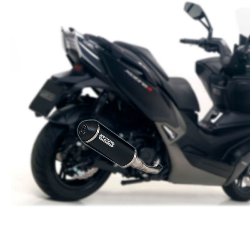 Silencieux Arrow Urban Noir homologué pour Kymco Xciting 400i 19-20