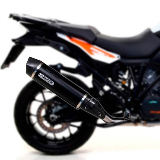 Silenciador exhaust Maxi Race-Tech en aluminio negro para KTM 1050/ 1090/ 1190/ 1290 2013- Arrow